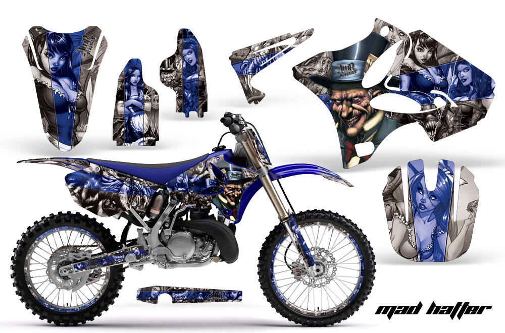 Yamaha YZ125 YZ250 96-11 Graphics Kit MH SBL NPs